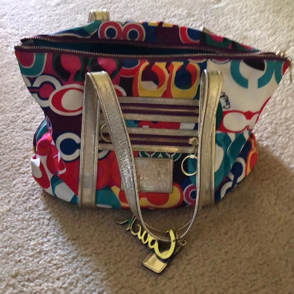 Poppy coach purse